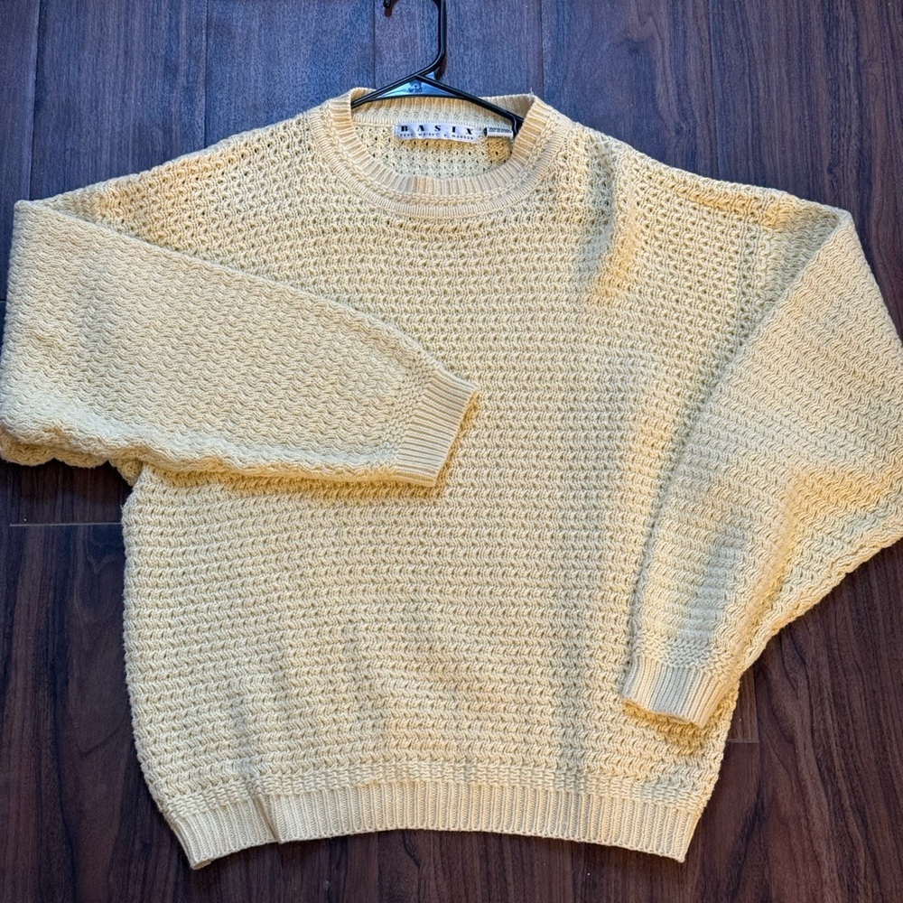 Women's Sunflower Yellow sweater